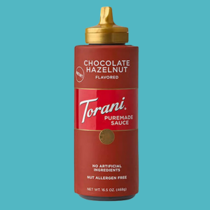 Torani Puremade Chocolate Hazelnut Sauce – 16.5 oz.