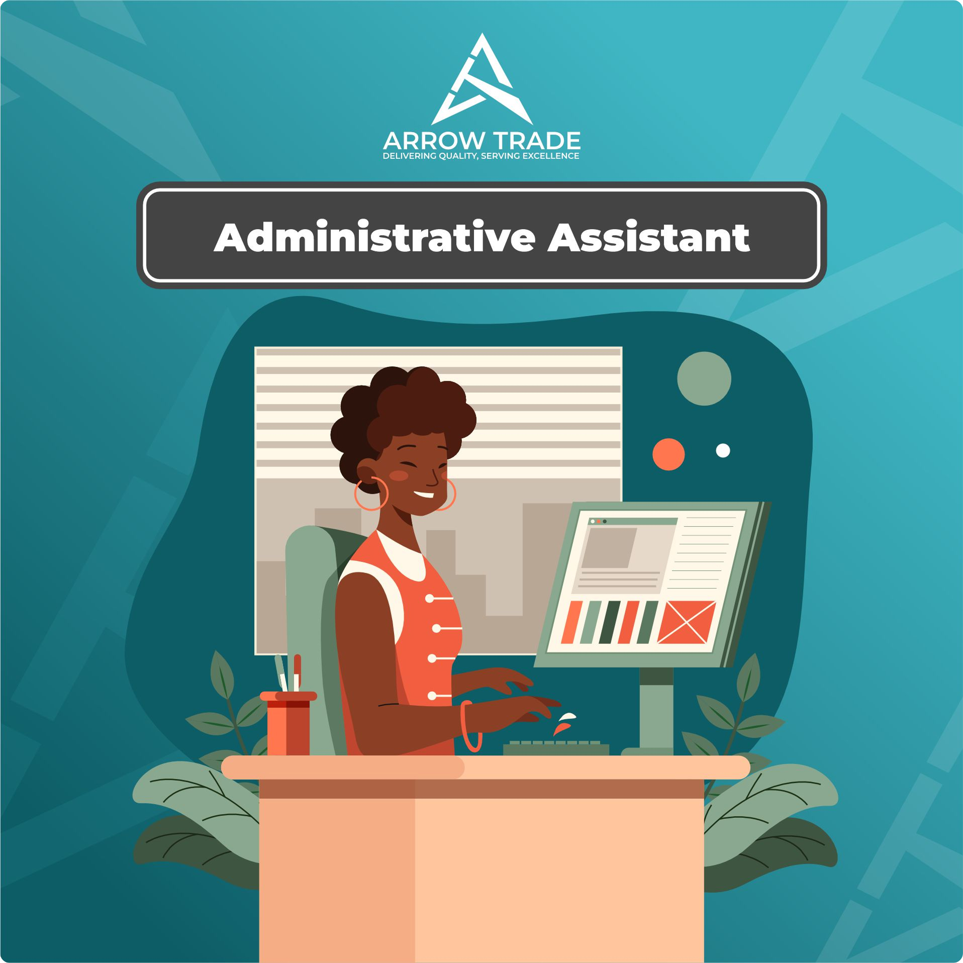 Administrative assistant – Arrow Trade N.V