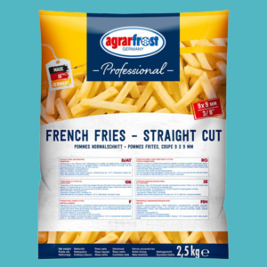 Agrarfrost Frozen Fries 9×9 mm – 2.5 kg