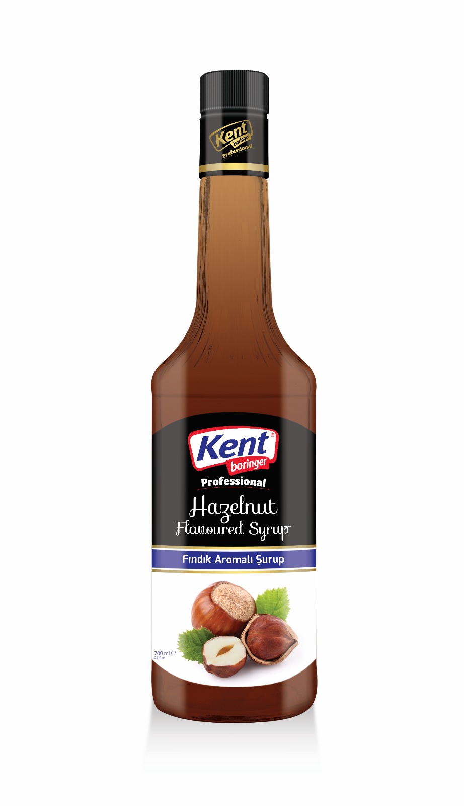 Kent Boringer Hazelnut Flavoured Syrup – 700 ml