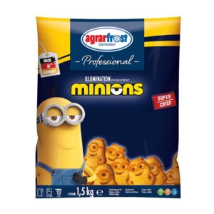 Agrarfrost Frozen Minions Fries – 1.5 kg