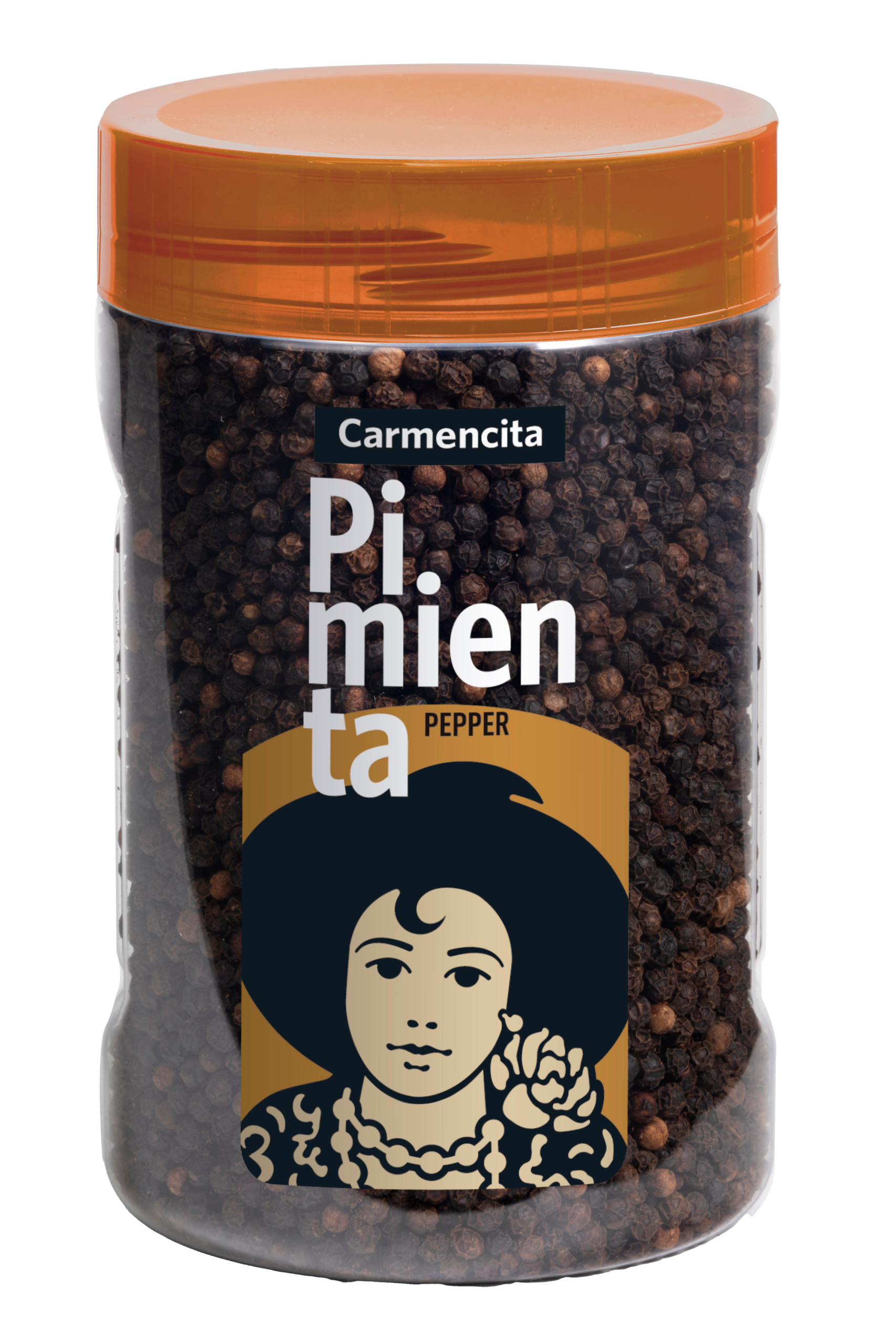 Carmencita Black Pepper Whole - 500gr