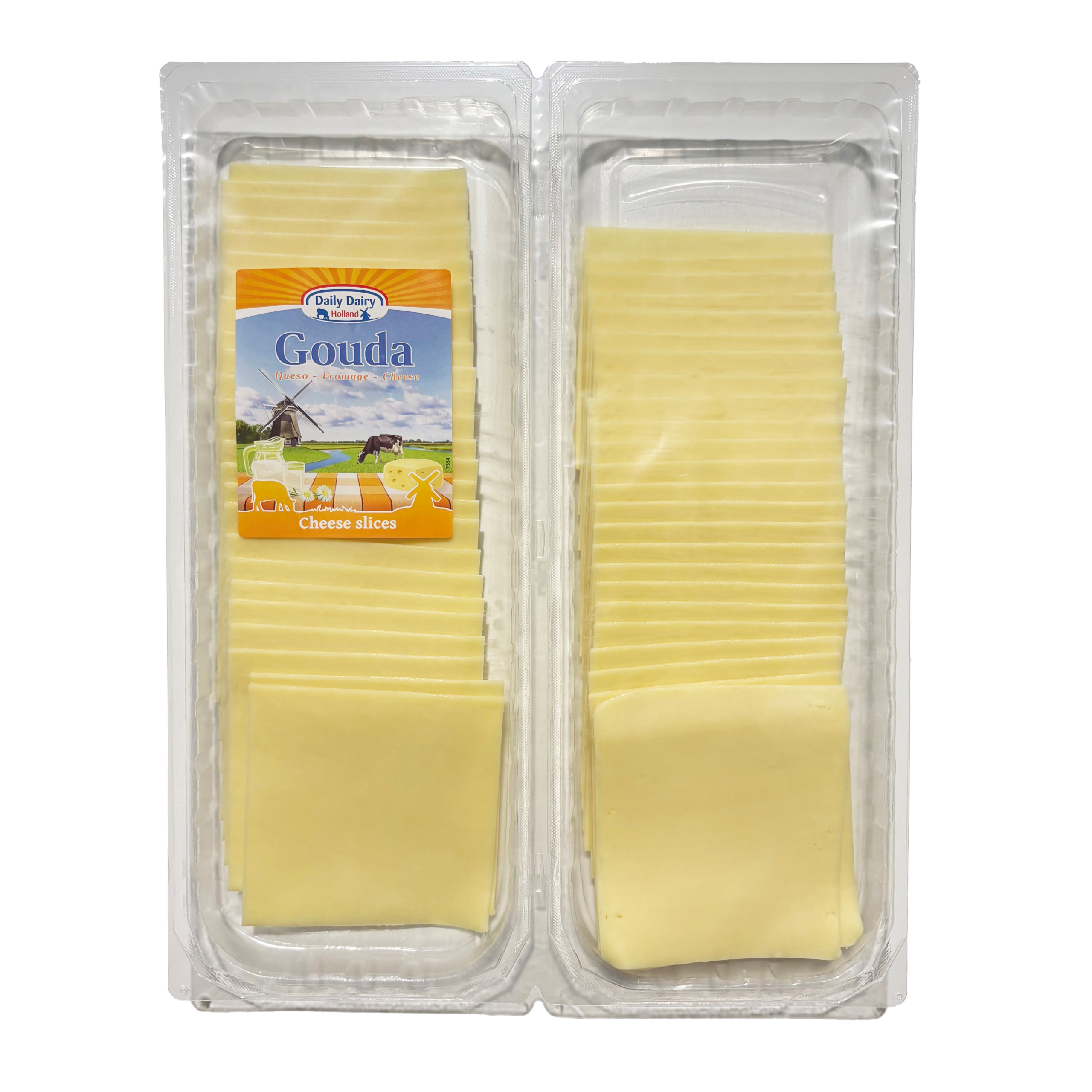 Gouda Cheese slices 2x500gr