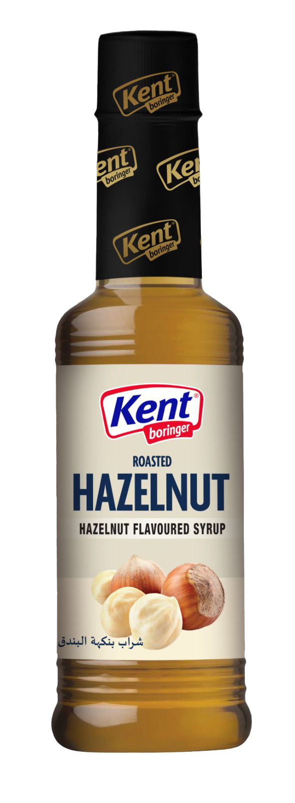 Kent Boringer Hazelnoot Koffiesiroop – 355 ml