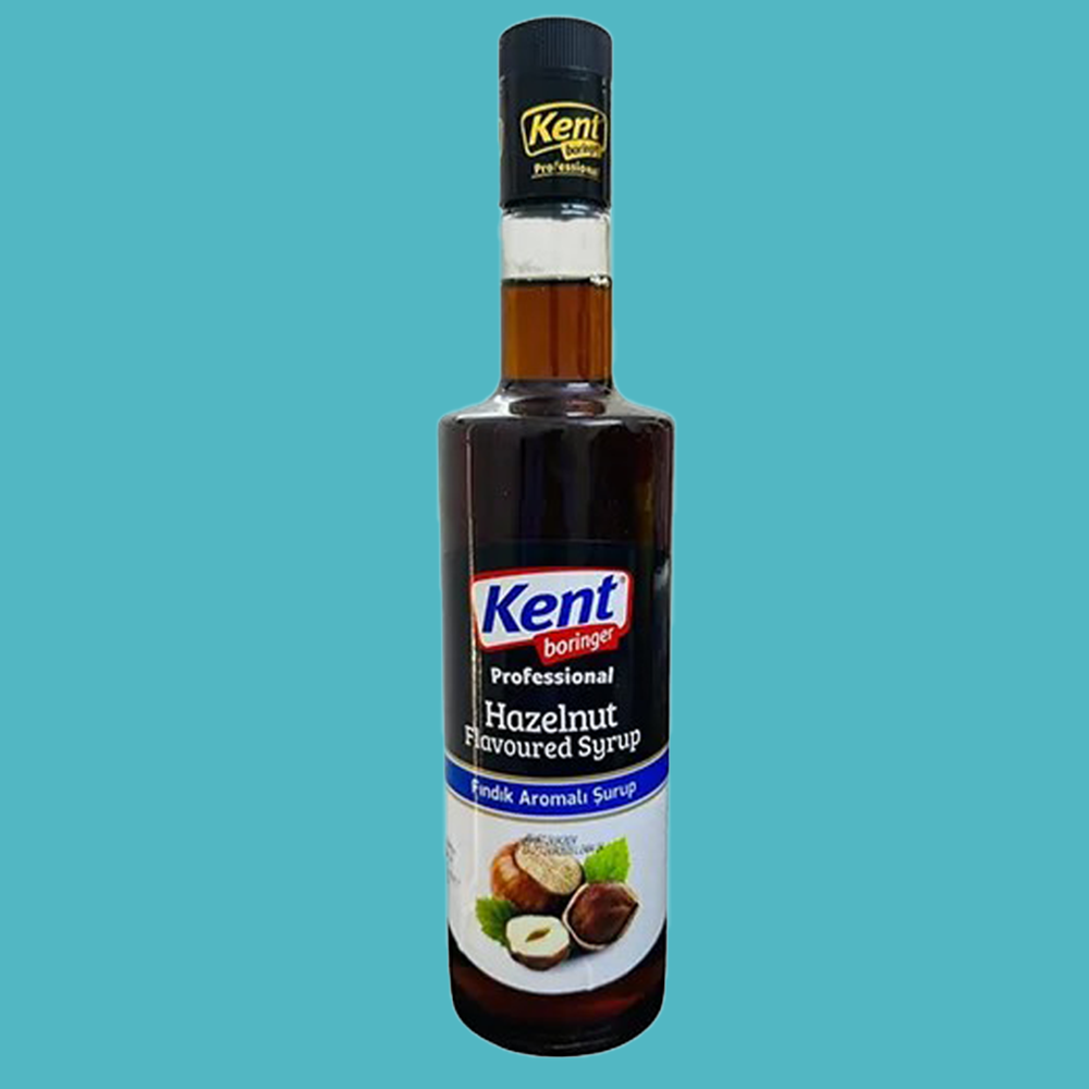 Kent Boringer Hazelnut Flavoured Syrup – 700 ml