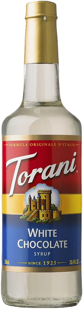 Torani White Chocolate siroop - 750 ml