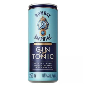 Bombay Sapphire Gin & Tonic Premix - 250ml